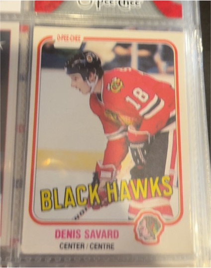 1981-82 O-Pee-Chee #63 Denis Savard — front