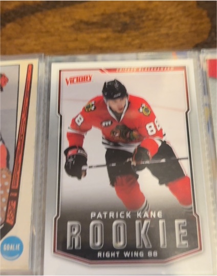 2007-08 Upper Deck Victory #335 Patrick Kane Rookie — front