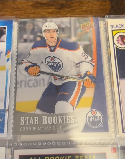 2015-16 Upper Deck Star Rookies #1 Connor McDavid — front