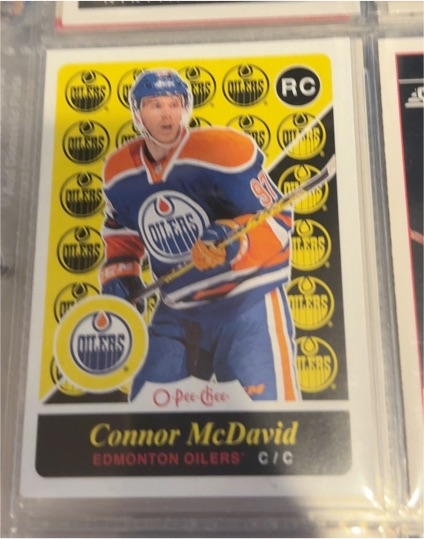 2015-16 O-Pee-Chee Update Retro #U11 Connor McDavid — front