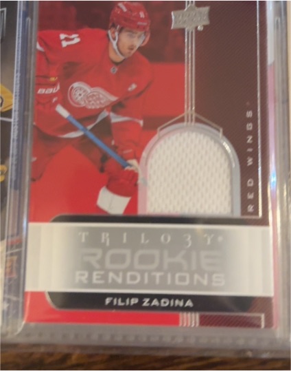 2019-20 Upper Deck Trilogy Rookie Renditions #RR-25 Filip Zadina — front
