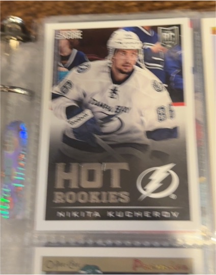 2013-14 Panini Score Hot Rookies #705 Nikita Kucherov — front