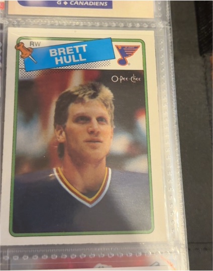 1988-89 O-Pee-Chee #66 Brett Hull — front