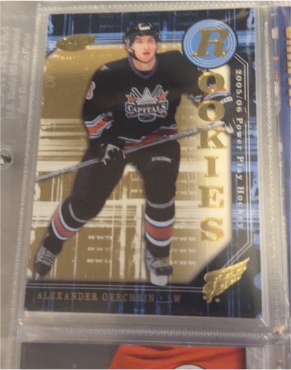 2005-06 Upper Deck Power Play #143 Alexander Ovechkin Rookie — front