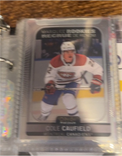 2021-22 O-Pee-Chee Platinum #201 Cole Caufield — front