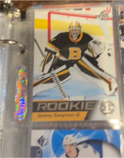 2021-22 Upper Deck #3 Jeremy Swayman — front