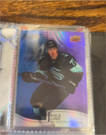 2021-22 Upper Deck Allure #R-32 Kole Lind — front