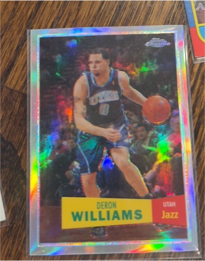 2007 Topps Chrome #99 Deron Williams — front