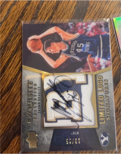 2012-13 Upper Deck Exquisite Collection #13 Shawn Bradley — front
