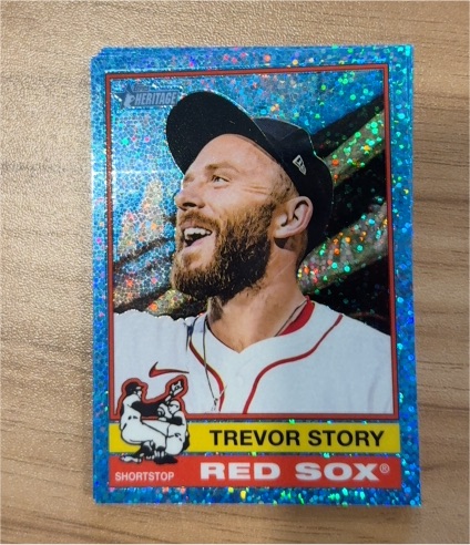 2025 Topps Heritage High Number #575 Trevor Story — front