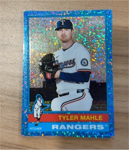 2025 Topps Heritage High Number #613 Tyler Mahle — front