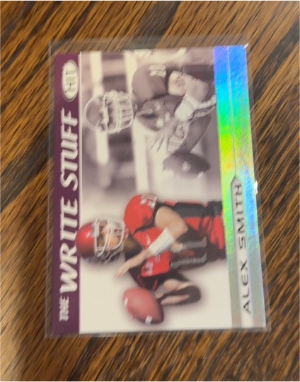 2005 SAGE HIT Write Stuff Alex Smith — front