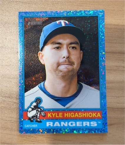 2025 Topps Heritage High Number #638 Kyle Higashioka — front