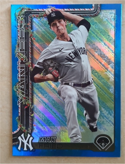 2025 Topps Holiday #H119 Max Fried — front