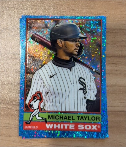 2025 Topps Heritage #669 Michael Taylor — front