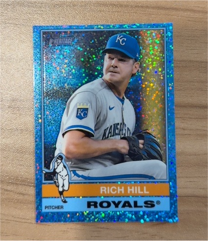 2025 Topps Heritage High # Rich Hill — front