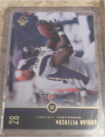 2008 SP Rookie Edition #74 Adrian Peterson — front