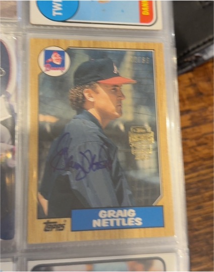 1987 Topps Traded #85T Graig Nettles — front