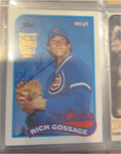 1989 Topps #415 Rich Gossage — front