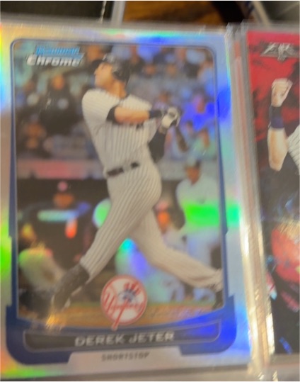 2012 Bowman Chrome #10 Derek Jeter — front