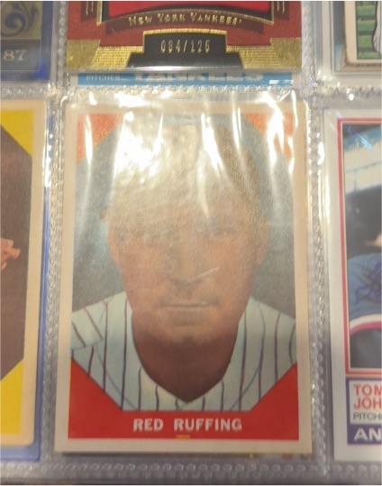 1953 Topps #100 Red Ruffing — front