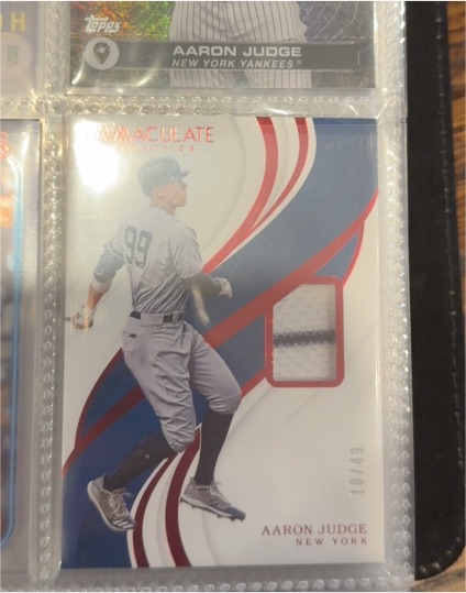 2019 Panini Immaculate Collection #87 Aaron Judge — front