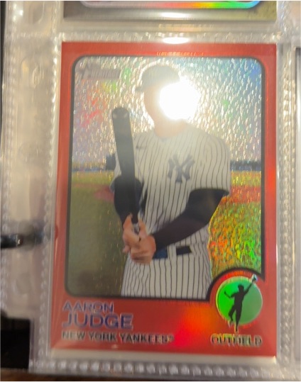 2022 Topps Heritage #44 Aaron Judge — front