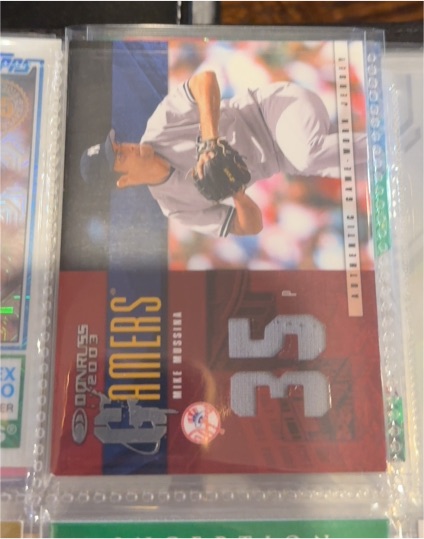 2003 Donruss Gamers #35 Mike Mussina — front