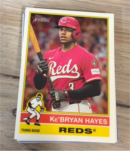 2025 Topps Heritage High Number #580 Ke'Bryan Hayes — front