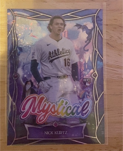 2025 Topps Update #MYS-17 Nick Kurtz Mystical — front
