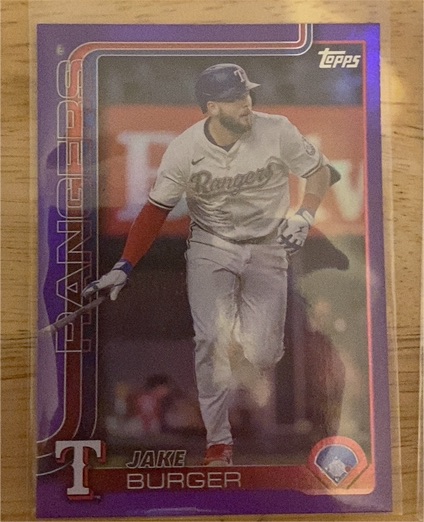 2025 Topps Update #US98 Jake Burger — front