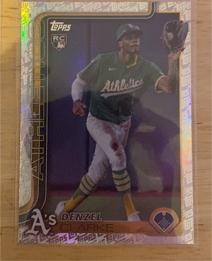 2025 Topps Update #US14 Denzel Clarke — front