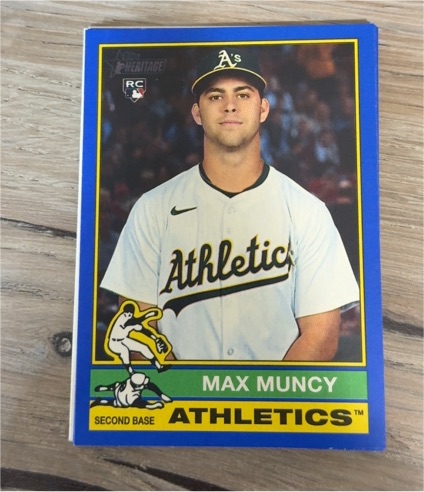 2025 Topps Heritage High Number #525 Max Muncy — front