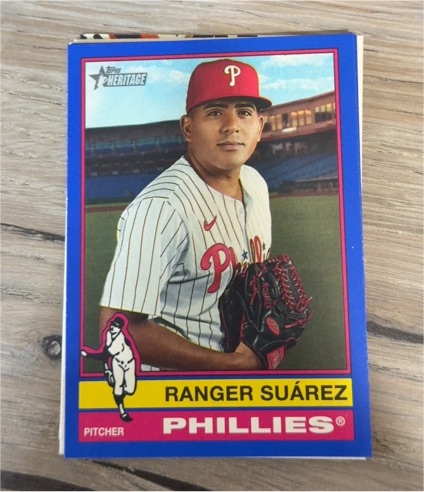 2025 Topps Heritage High Number #657 Ranger Suárez — front