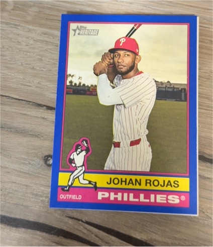 2025 Topps Heritage High Number #632 Johan Rojas — front