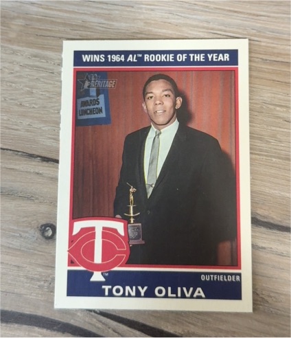 2025 Topps Heritage High Number #76R-12 Tony Oliva 1976 Retirees — front