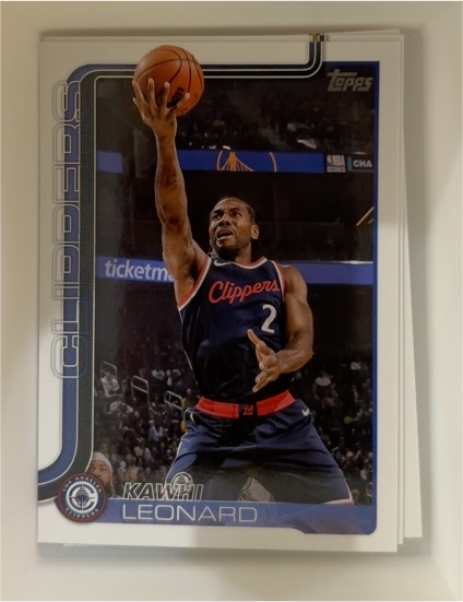 2025-26 Topps #142 Kawhi Leonard — front