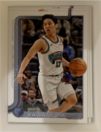 2025-26 Topps #188 Yuki Kawamura — front