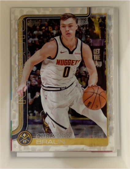 2025-26 Topps #102 Christian Braun — front