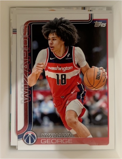 2025-26 Topps #98 Kyshawn George — front