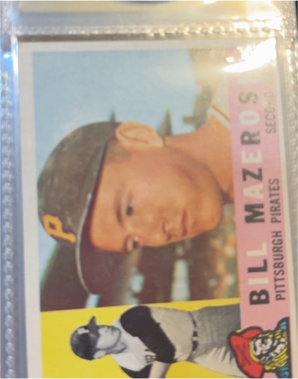 1960 Topps #55 Bill Mazeroski — front