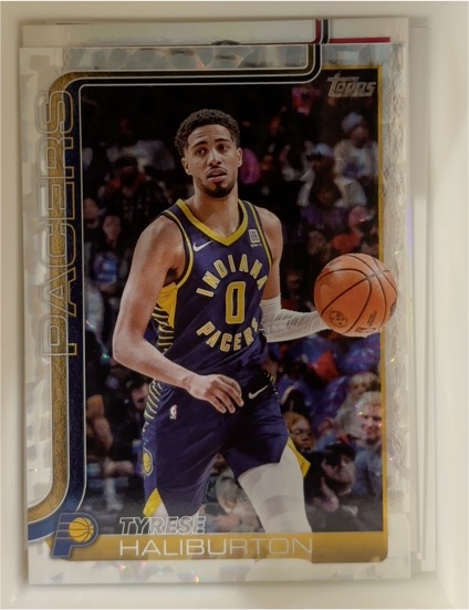 2025-26 Topps #47 Tyrese Haliburton — front