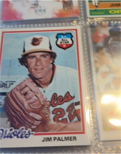 1978 Topps #160 Jim Palmer — front