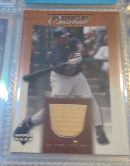 2001 Upper Deck Heroes of Baseball #B-KP Kirby Puckett — front