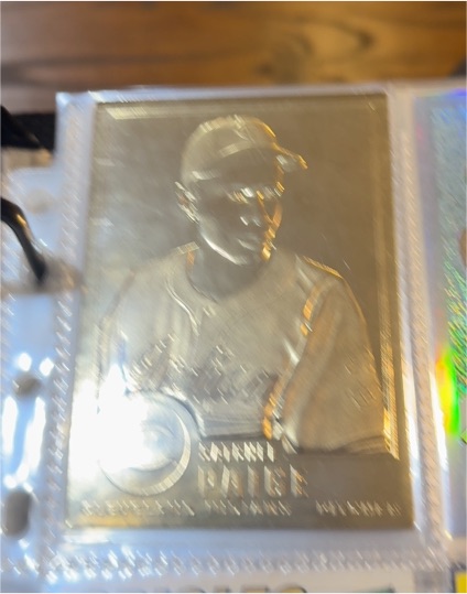 1996 Danbury Mint 22kt Gold #5 Tony Perez — front