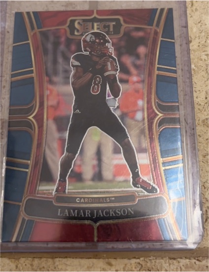 2023 Panini Select Draft Picks #35 Lamar Jackson — front