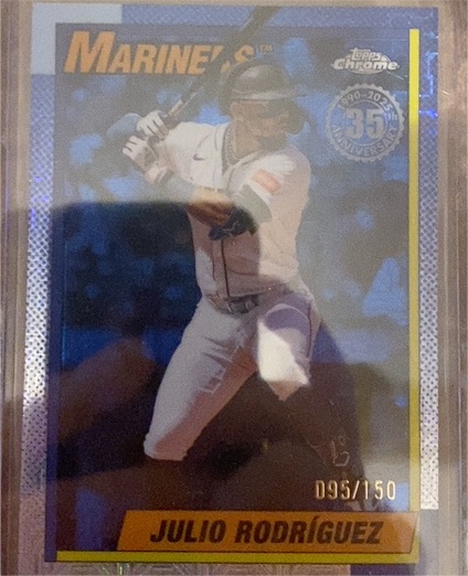 2025 Topps Chrome Update #U90C-56 Julio Rodriguez — front
