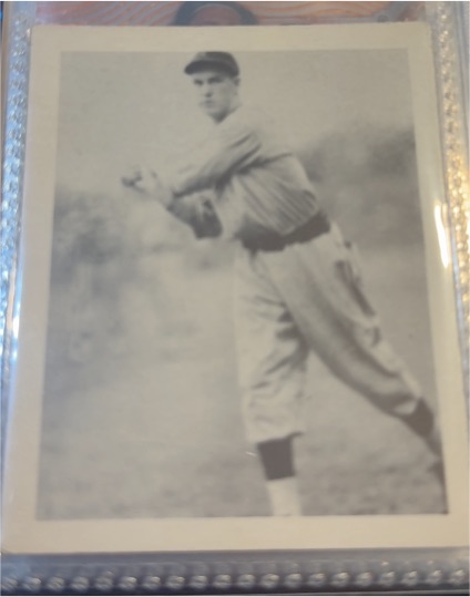 1920s Vintage Baseball Photo Postcard — front