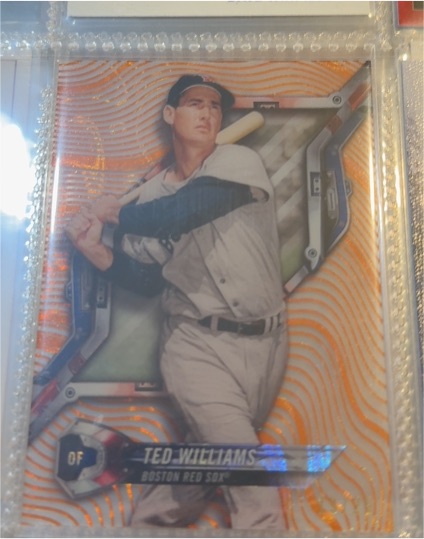 2018 Topps High Tek #HT-TW Ted Williams — front