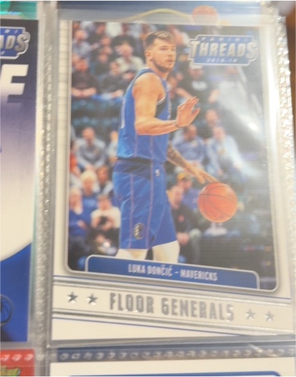 2018-19 Panini Threads #2 Luka Dončić Floor Generals — front